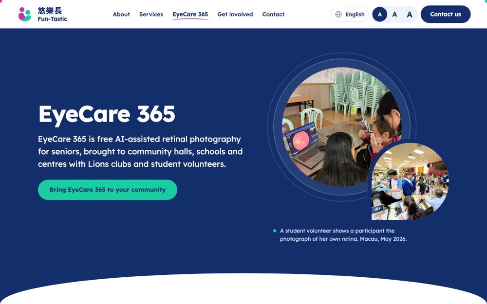 Fun-Tastic: the EyeCare 365 page